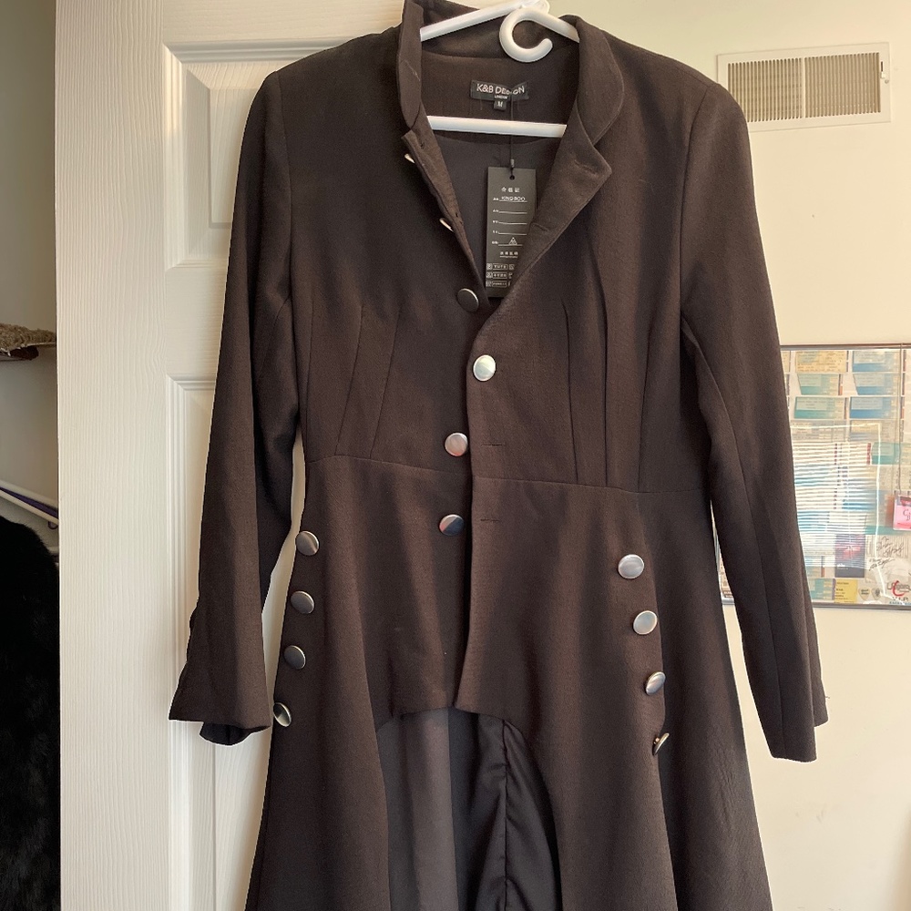 Goth style brand new coat